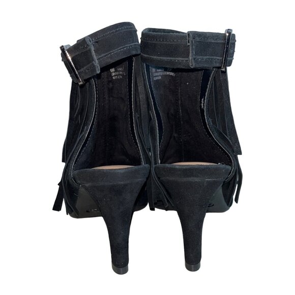 Aerosoles Women's Black Suede Alamode Heeled Sandal Sz 6M  - NWB - Picture 5 of 10